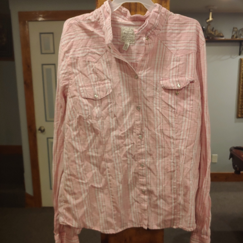 Women's button down top W#753
